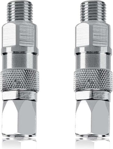 2 Pack Swivel Joint Replacement for Graco Paint Sprayer Accessories, 1/4-Inch 360-Degree Rotating Joint, High-Pressure Spray Gun Hose Connector Accessory for Graco Airless Paint Sprayers in Kuwait