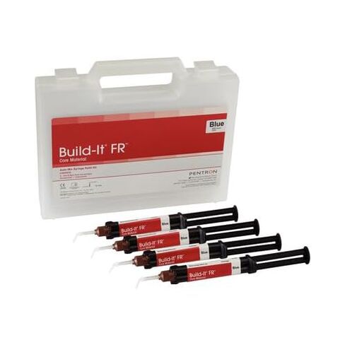 N32FD Build-It FR Dental Core Material Mini Mix Syringes Blue 4/Pk 4 mL in Kuwait