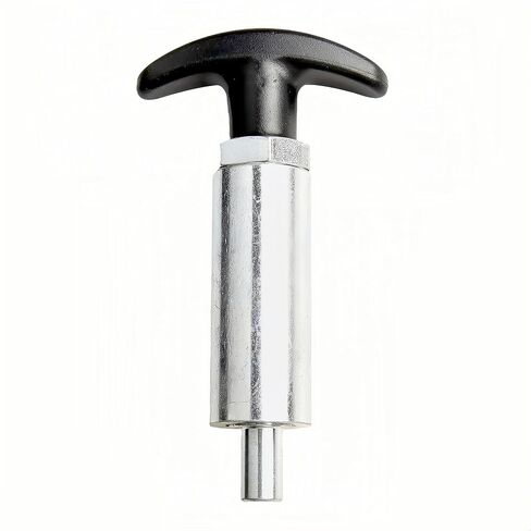 Handle Locking Spring Loaded Pull Pin /Pop Pin Shank,Steel Tire Carrier Pin Handle Knob Round Nut (1Pack, 2/5" Diameter) in Saudi Arabia