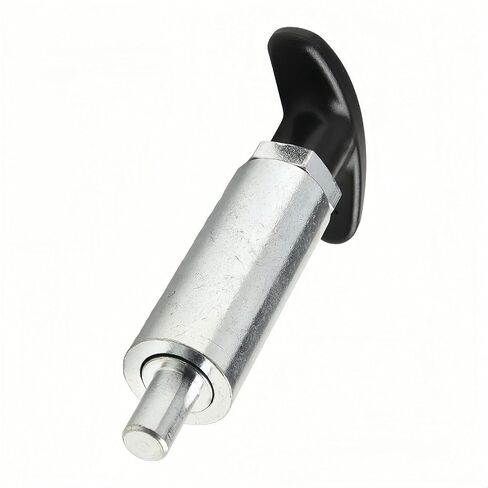 Handle Locking Spring Loaded Pull Pin /Pop Pin Shank,Steel Tire Carrier Pin Handle Knob Round Nut (1Pack, 2/5" Diameter) in Saudi Arabia