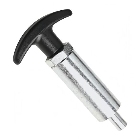 Handle Locking Spring Loaded Pull Pin /Pop Pin Shank,Steel Tire Carrier Pin Handle Knob Round Nut (1Pack, 2/5" Diameter) in Saudi Arabia