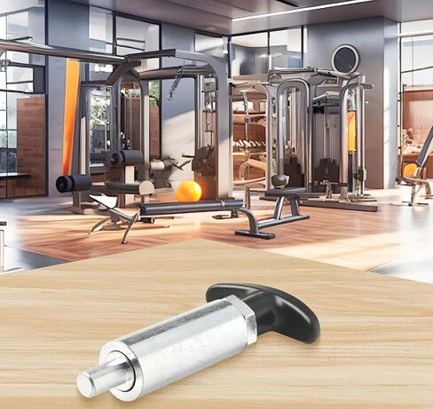 Handle Locking Spring Loaded Pull Pin /Pop Pin Shank,Steel Tire Carrier Pin Handle Knob Round Nut (1Pack, 2/5" Diameter) in Saudi Arabia
