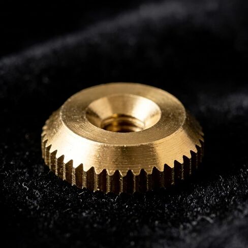 12PCS Brass Clock Hand Nut Assortment, Replacement Hardware Parts 5/6/10mm OD Threaded Mechanical Fastener Kit for Movement Maintenance and Timepiece Restoration Supplies in Saudi Arabia