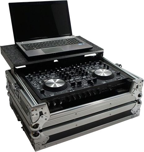 Harmony Audio HCDNMC6000LT Flight Glide Laptop Stand DJ Case Compatible with Denon DN-MC3000 New in Saudi Arabia
