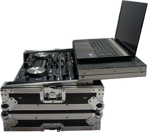 Harmony Audio HCDNMC6000LT Flight Glide Laptop Stand DJ Case Compatible with Denon DN-MC3000 New in Saudi Arabia