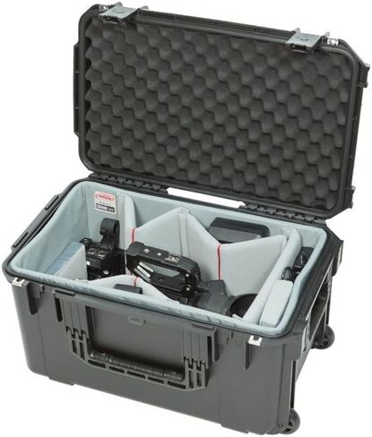 حافظة SKB Cases iSeries 3i-2213-12 مع فواصل فيديو مصممة من Think Tank، أسود (3i-2213-12DT) in Kuwait