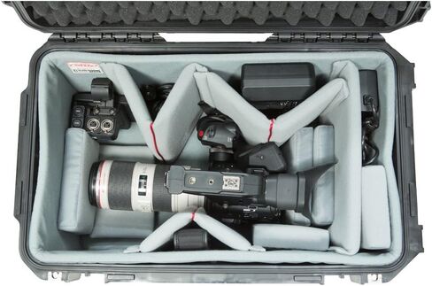 حافظة SKB Cases iSeries 3i-2213-12 مع فواصل فيديو مصممة من Think Tank، أسود (3i-2213-12DT) in Kuwait