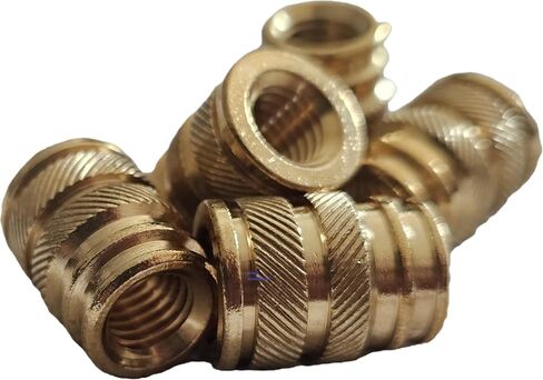 [initeq] M10-1.5 M10 Threaded Heat Set Inserts for 3D Printing (Long) (5) in Kuwait