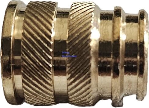 [initeq] M10-1.5 M10 Threaded Heat Set Inserts for 3D Printing (Long) (5) in Kuwait