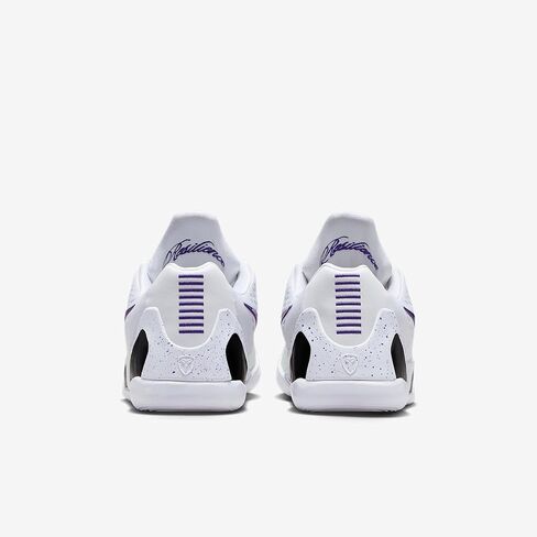 Kobe IX Big Kids' Basketball Shoes (White/Court Purple) in Saudi Arabia