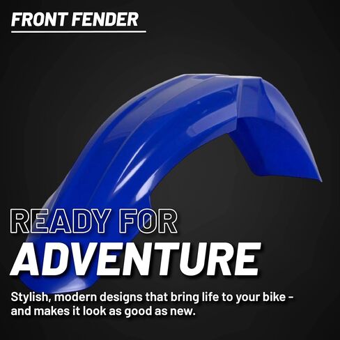Polisport Motocross (MX) Frender Fender for Yamaha YZ 125/250/450F/WR 250F/WR 450F (2006-14) دراجة ترابية-جودة OEM ، متينة ، مرنة ومثالية-الأزرق in Kuwait