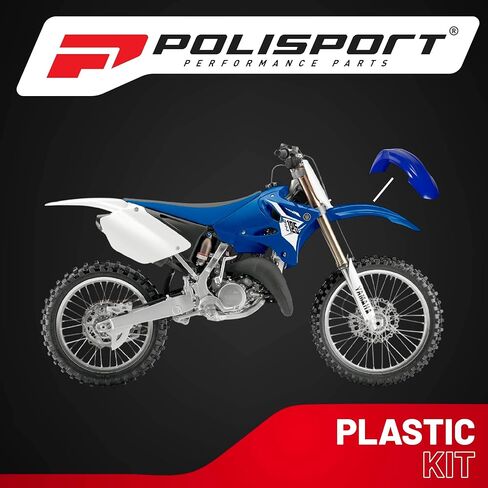 Polisport Motocross (MX) Frender Fender for Yamaha YZ 125/250/450F/WR 250F/WR 450F (2006-14) دراجة ترابية-جودة OEM ، متينة ، مرنة ومثالية-الأزرق in Kuwait