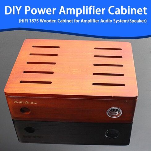 هيكل احترافي لاستوديو الصوت من جانب واحد لتبديد الحرارة، هيكل إمداد مضخم الطاقة DIY PSU Preamp Amp Enclosure سماعة الرأس W175 مكتب تضخيم صندوق HiFi in Saudi Arabia