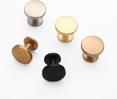 10 حزمة 1-1/5 بوصة (30 مللي متر) مقابض خزانة أسود ماتي مقابض خزانة المطبخ لخزانة أدراج المطبخ تسحب الأجهزة السوداء للخزائن in Kuwait