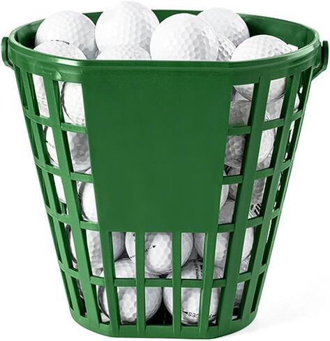 Golf Bucket - Heavy-Duty All-Weather Container | Portable Golf Ball Holder Basket - for Driving Range Office Club Balcony Garage Practice Competition in Saudi Arabia