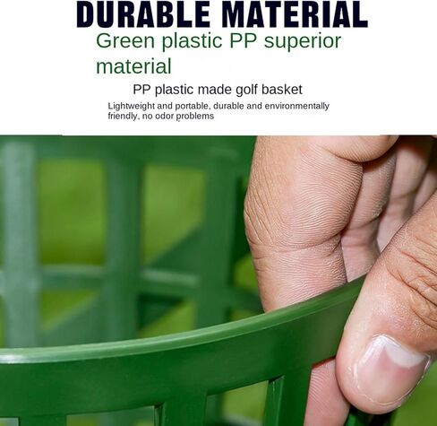 Golf Bucket - Heavy-Duty All-Weather Container | Portable Golf Ball Holder Basket - for Driving Range Office Club Balcony Garage Practice Competition in Saudi Arabia
