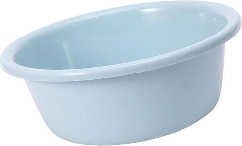 حوض غسيل بلاستيكي دائري مقاس 12 بوصة، أزرق، محمول، متعدد الأغراض للخضروات والفواكه والأطباق in Kuwait