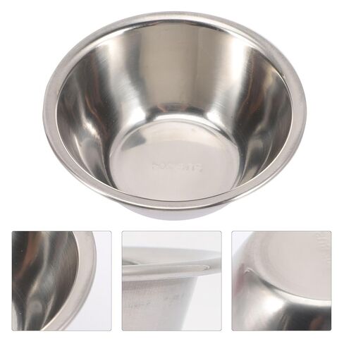 304 Stainless Steel Medicine Measuring Cup with Ball Holder, 12cm Multipurpose Liquid Bowl for Medical and Home Use in Saudi Arabia