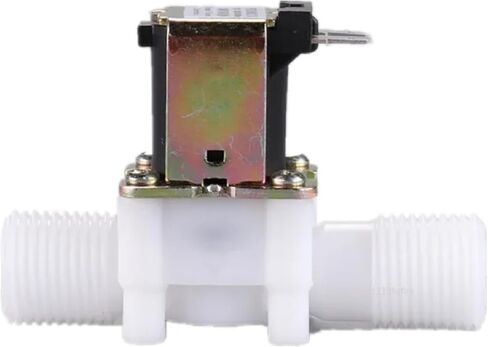 DC 12V Plastic Electric Solenoid Valve, Normally Closed, 1/2 Inch, Water and Air Pressure Controller Switch (3/4" 12V Normally Closed) in Saudi Arabia