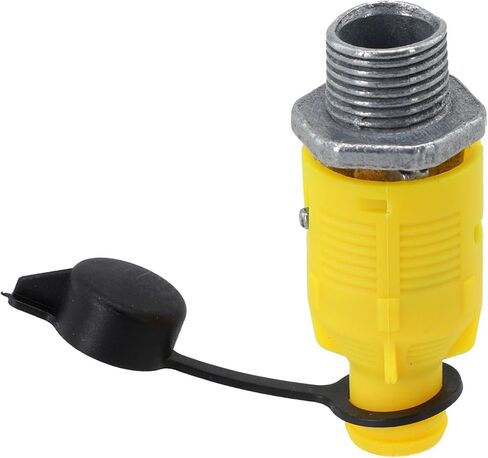 سدادات صمام تصريف الزيت، صمام تغيير الزيت السريع، جزء استبدال صمام تصريف الزيت M-16 لجرار جزازة العشب، متوافق مع MTDCubCadet 125-508 181654 428287 532428287 تغيير سريع بدون فوضى in Kuwait