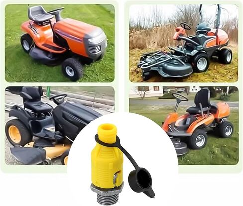 سدادات صمام تصريف الزيت، صمام تغيير الزيت السريع، جزء استبدال صمام تصريف الزيت M-16 لجرار جزازة العشب، متوافق مع MTDCubCadet 125-508 181654 428287 532428287 تغيير سريع بدون فوضى in Kuwait