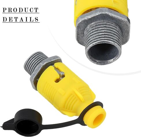 سدادات صمام تصريف الزيت، صمام تغيير الزيت السريع، جزء استبدال صمام تصريف الزيت M-16 لجرار جزازة العشب، متوافق مع MTDCubCadet 125-508 181654 428287 532428287 تغيير سريع بدون فوضى in Kuwait