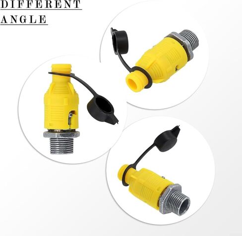 سدادات صمام تصريف الزيت، صمام تغيير الزيت السريع، جزء استبدال صمام تصريف الزيت M-16 لجرار جزازة العشب، متوافق مع MTDCubCadet 125-508 181654 428287 532428287 تغيير سريع بدون فوضى in Kuwait