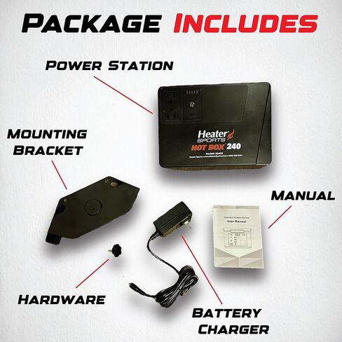 Heater Sports Hot Box 240 Portable Power Supply to Supply Power to Select Pitching Machines for Up to 1.5 Hours Run Time in Kuwait