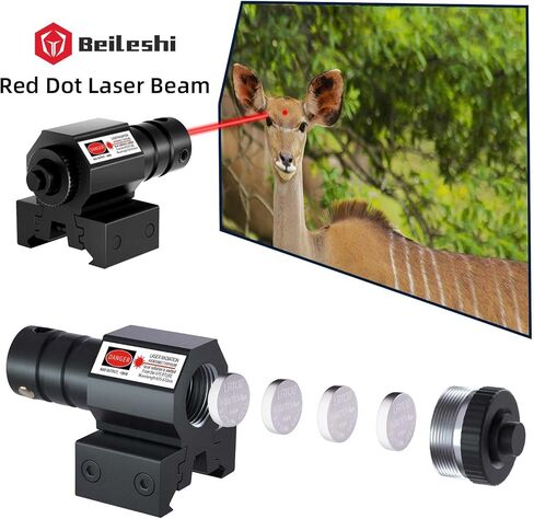 Beileshi Compact Tactical Red Dot Laser Sights with Picatinny Rail Less Than 5mW Output in Kuwait