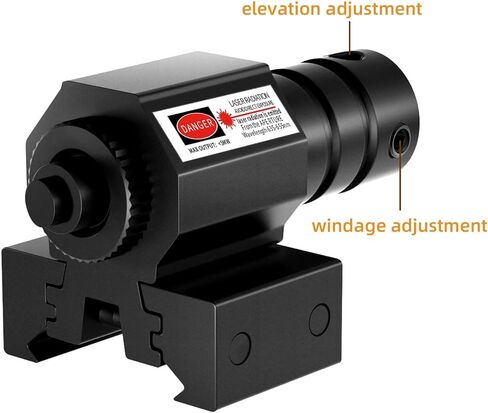 Beileshi Compact Tactical Red Dot Laser Sights with Picatinny Rail Less Than 5mW Output in Kuwait