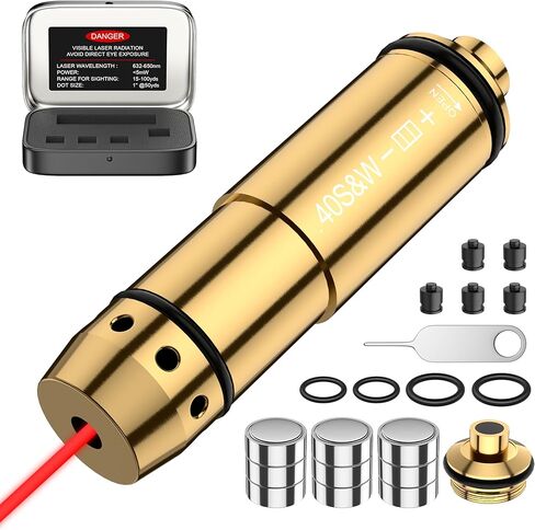خرطوشة تدريب بالليزر 40S&W لنظام التدريب بالليزر على الحرائق الجافة مع 3 مجموعات من البطاريات in Kuwait