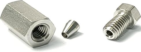 1/16" Inch Tube OD Compression Union End Cap SUS316L Stainless Steel Pipe Fitting Connector in Saudi Arabia