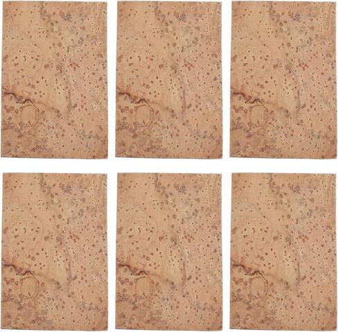 Jeffergarden Saxophone Neck Cork Sheet Self Adhesive Flexible Replacement for Soprano Alto Tenor Saxophones 10 Pieces in Kuwait