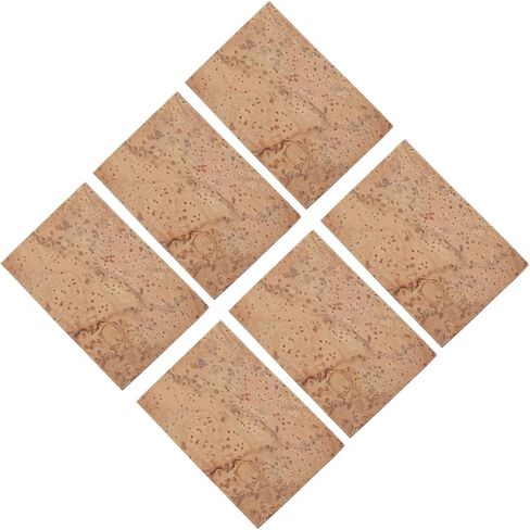 Jeffergarden Saxophone Neck Cork Sheet Self Adhesive Flexible Replacement for Soprano Alto Tenor Saxophones 10 Pieces in Kuwait