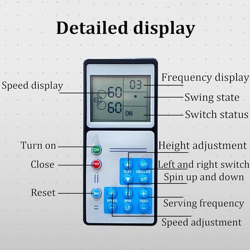 Professional Tennis Ball Machine,Tennis Ball Machine Advanced Smart Programming,Portable Tennis Ball Launching Machine,Ball Speed 10-50km/h,Serve Angle 20-70°,for Tennis Enthusiasts,Athletes in Kuwait