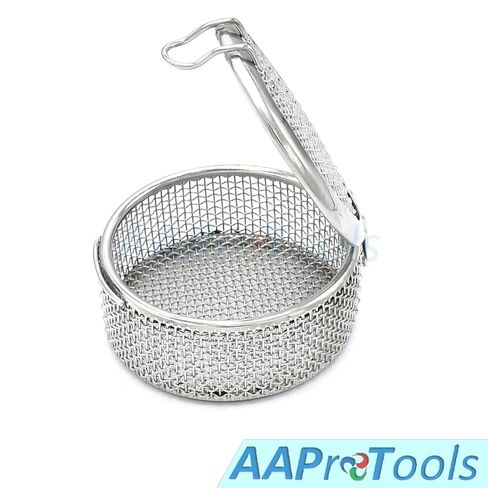 Micro Mesh Tray with Lid, Stainless Steel, 85 mm x 35 mm in Saudi Arabia