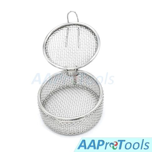 Micro Mesh Tray with Lid, Stainless Steel, 85 mm x 35 mm in Saudi Arabia