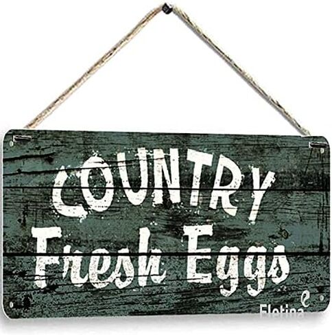 Eletina New Rustic Farmhouse Round Metal Sign Farmers Market Fresh Apples Market Fresh Figs Sign Retro Kitchen Decor Wall Door Hanger Decor Sign Diameter 12 in Saudi Arabia