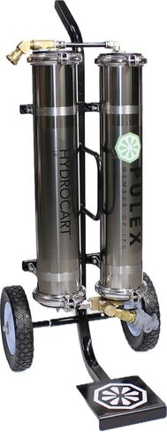 IPC Pulex HydroCart Jr - Single Stage Deionization Unit | Creates Pure Water with Deionization Filter, Removes Impurities that Leave Water Spots | TDS Meter and 50-Foot Hose Included in Kuwait
