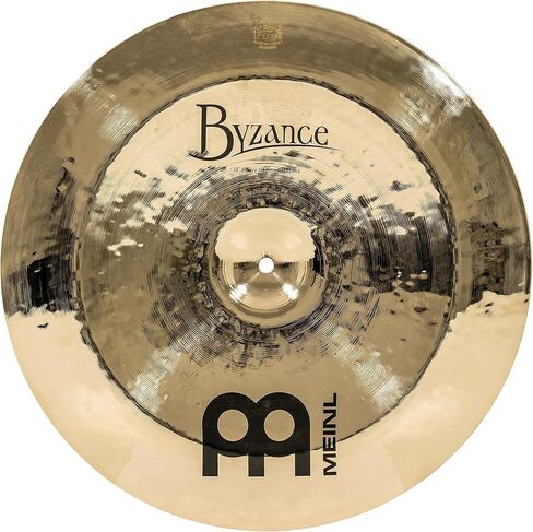 Meinl Cymbals Byzance 18" Brilliant Heavy China — Made in Turkey — Hand Hammered B20 Bronze, 2-Year Warranty (B18HHCH-B) in Saudi Arabia