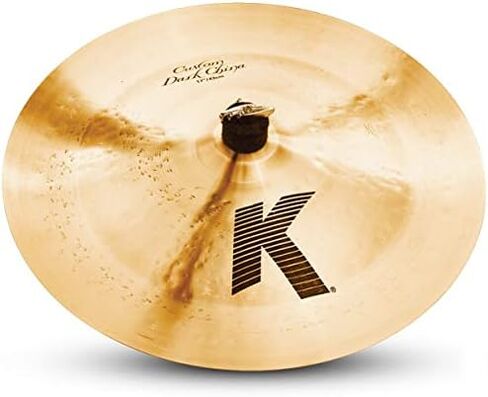 ZILDJIAN K0970 17 "K مجموعة طبلة صينية داكنة مخصصة مصبوبة من البرونز الصنج مع كرة مقطوعة مع ZKEY in Kuwait