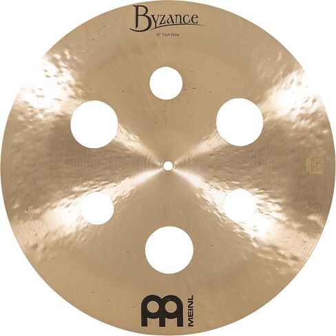 Meinl Cymbals Byzance سلة المهملات التقليدية مقاس 18 بوصة - صنع في تركيا - برونز B20 مطروق يدويًا، ضمان لمدة عامين (B18TRCH) in Saudi Arabia