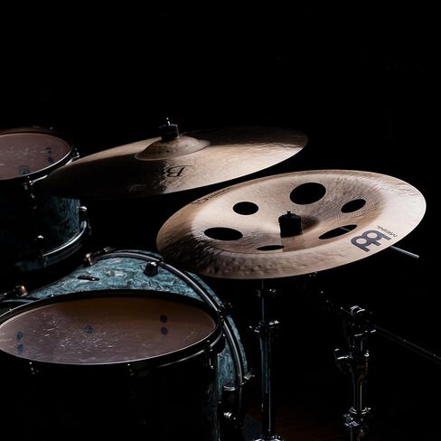 Meinl Cymbals Byzance سلة المهملات التقليدية مقاس 18 بوصة - صنع في تركيا - برونز B20 مطروق يدويًا، ضمان لمدة عامين (B18TRCH) in Saudi Arabia