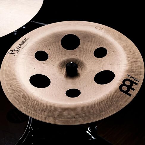 Meinl Cymbals Byzance سلة المهملات التقليدية مقاس 18 بوصة - صنع في تركيا - برونز B20 مطروق يدويًا، ضمان لمدة عامين (B18TRCH) in Saudi Arabia
