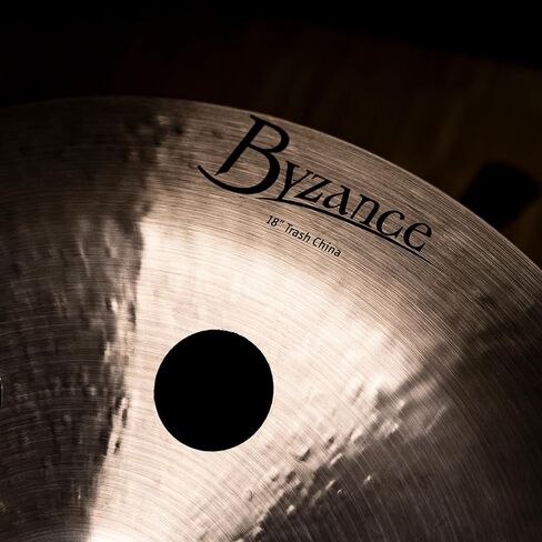 Meinl Cymbals Byzance سلة المهملات التقليدية مقاس 18 بوصة - صنع في تركيا - برونز B20 مطروق يدويًا، ضمان لمدة عامين (B18TRCH) in Saudi Arabia