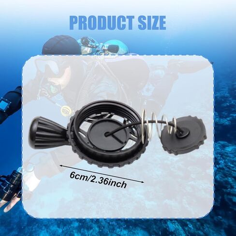 Yiju Scuba Over Pressure Release Valve Diving Accessory Professional Compact Portable Nylon Dump Valve Repair Part in Saudi Arabia
