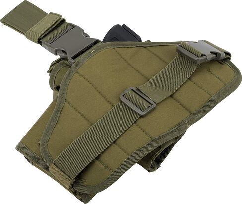 Evike Airsoft - Matrix Drop Leg MOLLE Platform w/Holster and Pouch Set (Color: OD Green) in Kuwait