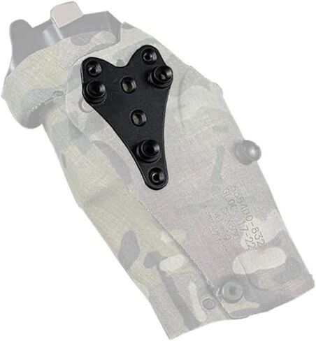 لوحة محول شماعات RTI العالمية، منصة تثبيت الحافظة التكتيكية من الألومنيوم، متوافقة مع GCA39 GCA33، قاعدة MOLLE للساق وحزام الخصر لحافظات المسدس، والصيد والادسنس in Kuwait