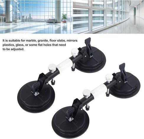 Countertop Alignment Clamps, Adjustable Seamless Seam Setter with Vacuum Suction Cups, Laminate Floor Vacuum Suction Cups Tools for Granite, Marble, Stone, Slab, and Glass, Home DIY Use in Kuwait