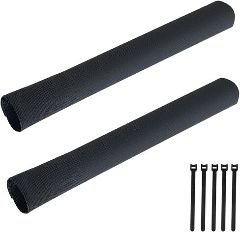 Climbing Rope Protector Sleeve Durable Rope Protector with 5 Pcs Reusable Cable Ties for Rock Climbing, Mountaineering, Aerial Work etc in Kuwait